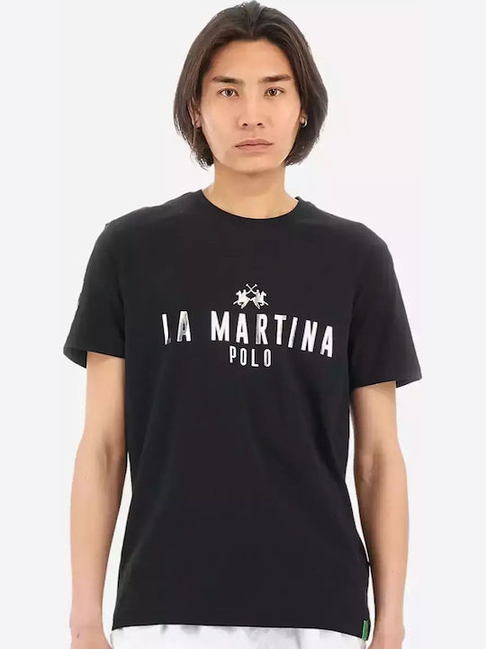 La Martina T-shirt Μαυρο