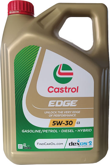 Castrol Edge Συνθετικό Λάδι Αυτοκινήτου 5W-30 4lt