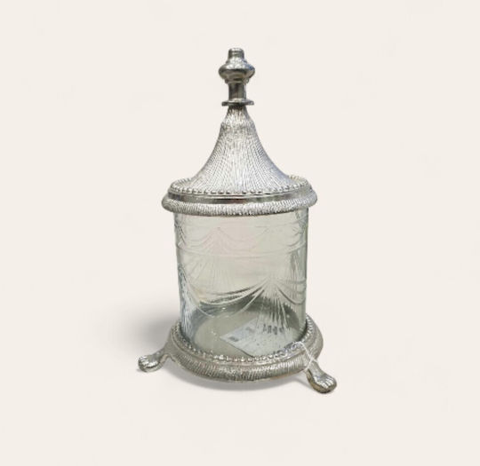 Ai Lati Vase Glas Transparent Φ18xΥ18cm