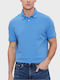 1985 Polo Bluza Tricou Cu Mânecă Scurtă Albastru Deschis