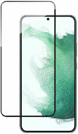 9D 0.3mm Full Face Tempered Glass Μαύρο (Galaxy S22 5G)