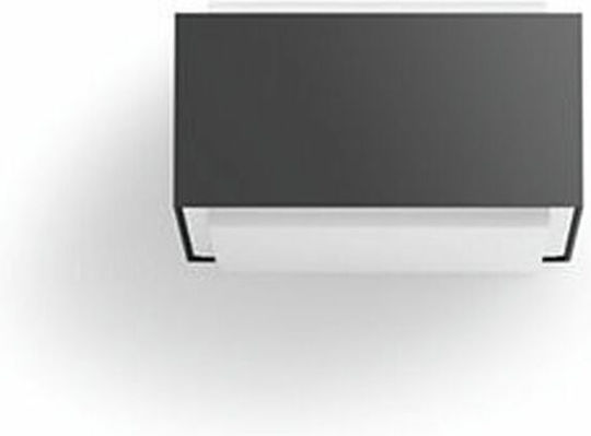 Philips Mygarden Lampion Exterior Montat Pe Perete E27 IP44 18.2x42x9.1cm