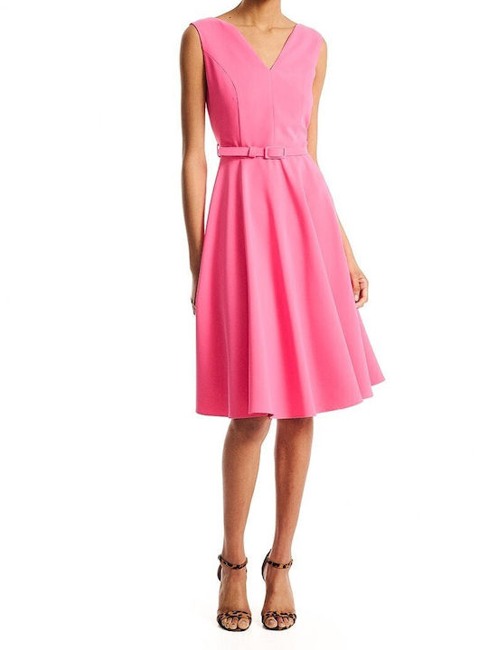 Forel Midi Rochie Pink