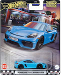 Mattel Boulevard Mașinuță Roti fierbinti Porsche 718 Cayman GT4 pentru 3++ Ani