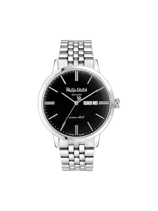 Philip Watch Watch with Black Metal Bracelet