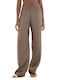 Marc O'Polo Women's Fabric Trousers Brown