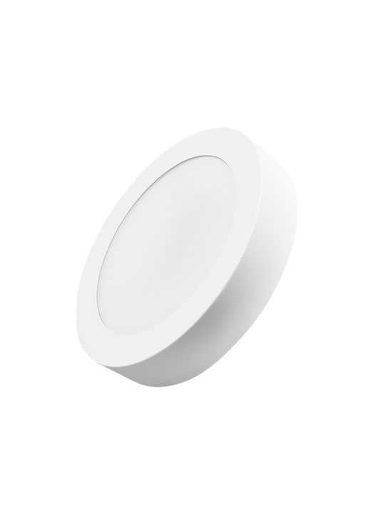 Braytron Στρογγυλό LED Panel 36W με Ψυχρό Λευκό Φως 6500K