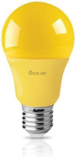Fos me Λάμπα LED 8W για Ντουί E27 και Σχήμα A60 Θερμό Λευκό