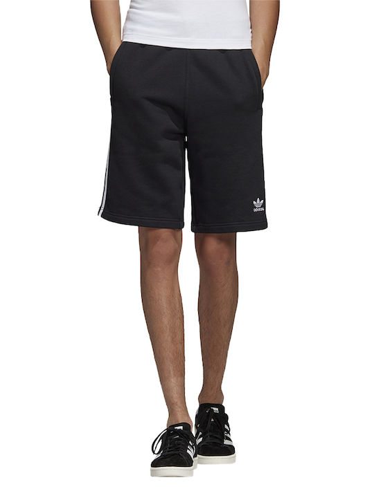 Adidas 3-stripes Pantaloni scurți sport bărbați Negru