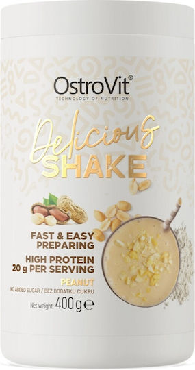 OstroVit Delicious Shake Протеин Суроватъчен с Вкус Peanut 400гр