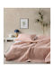 Kentia Vegas Κουβερλί Ημίδιπλο από Πολυεστέρα Peach 74532 180x240cm