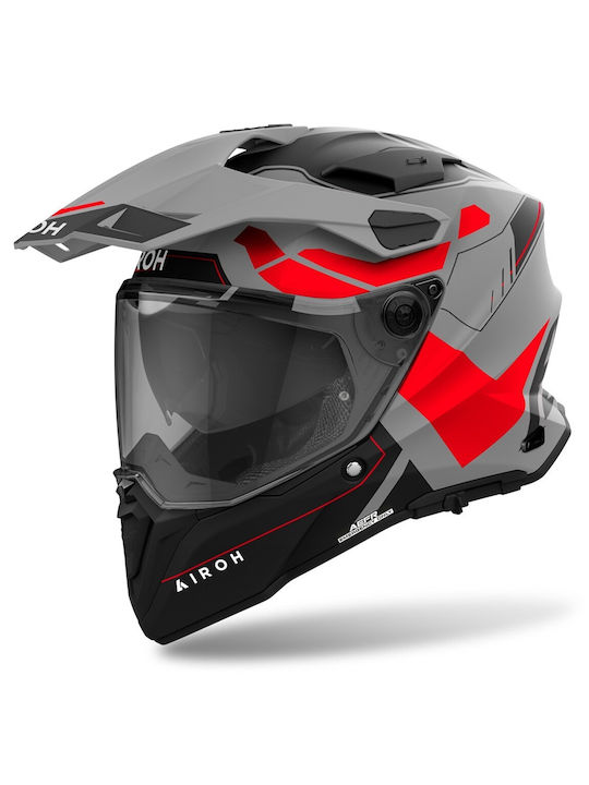 Airoh Commander 2 Reveal REd / Fluo Matt Κράνος...
