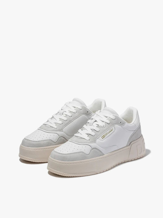 D.Franklin Court Basic Ανδρικά Sneakers Λευκά