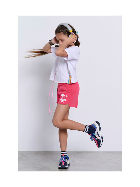 BodyTalk Kids Athletic Shorts/Bermuda Fuchsia
