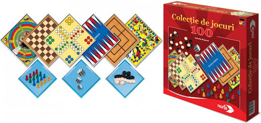 Brettspiel 100 Games Collection für 2-6 Spieler Simba