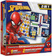Board Game Spiderman 2 in 1 Ludo and Snakes Stairs for 2-4 Players 4+ Years Old (EN) Trefl