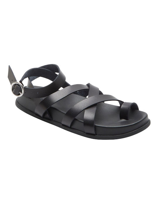 Roxy Damen Flache Sandalen in Schwarz Farbe