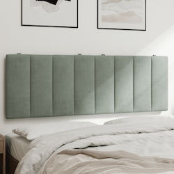 vidaXL Fabric Back Cushion for Bed Headboard Light Gray 120x45cm vidaXL Fabric Back Cushion for Bed Headboard Light Gray 120x45cm