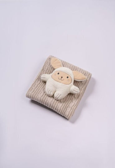 Evita Baby Blanket Nursery Swaddling Blanket with Animal 90x90cm Evita Baby Blanket Nursery Swaddling Blanket with Animal 90x90cm