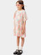 Rochie De Fete Cu Buline Ecru