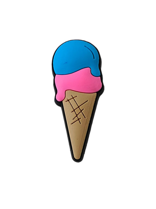 Crocs Shoe Decoration Accessory Ice Cream Cone Design