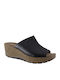 Flex Women's Platforms in Style Slippers Black