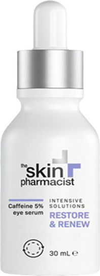 InterMed The Skin Pharmacist Ενυδατικό & Αντιγηραντικό Serum Ματιών με Υαλουρονικό Οξύ για Μαύρους Κύκλους & Σακούλες 30ml
