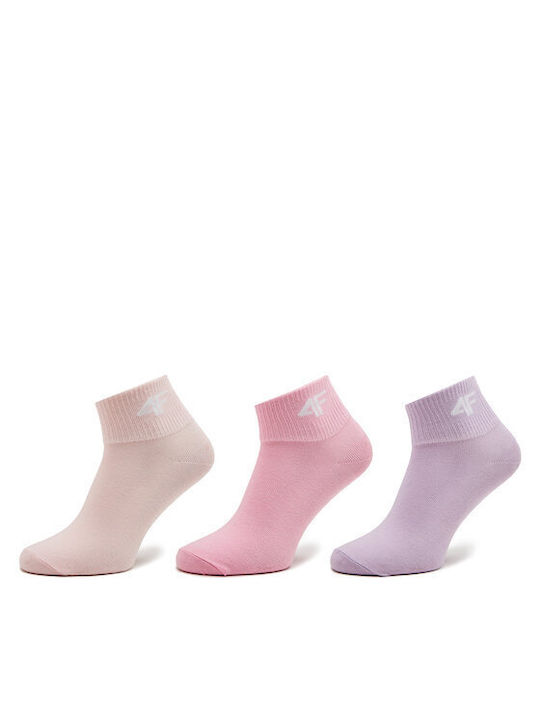 4F Kids' Ankle Socks Colour