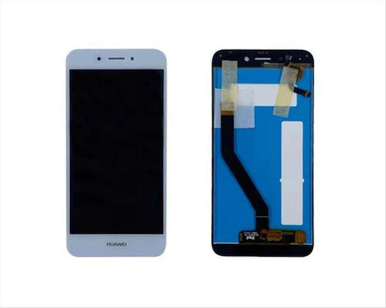 Οθόνη Display mit Touch-Mechanismus für HUAWEI HONOR 6A (Weiß)