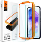 Spigen Alm Glas.tr 2-pack Tempered Glass (Galaxy A55)