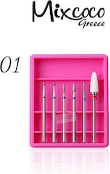 Mixcoco Set Nail Drill Bit