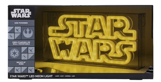 Paladone Kids Decorative Lamp Neon Yellow 15.5εκ.