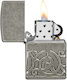 Zippo Windproof Lighter Flame in Silver Color