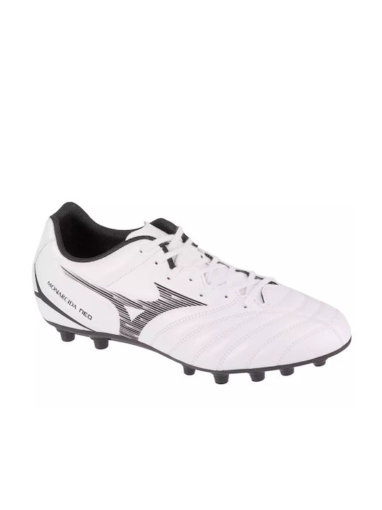 Mizuno Monarcida Neo Iii Select AG Χαμηλά Ποδοσφαιρικά Παπούτσια με Τάπες Μπεζ