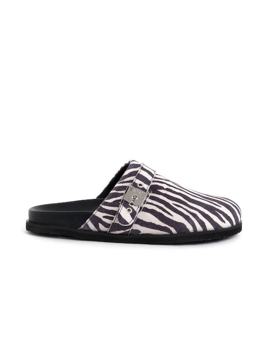 Scholl Flat Mules σε Μαύρο Χρώμα