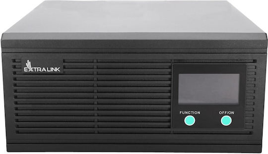 Extralink Lightning Pure Sine Wave Power Inverter 1200W with Input Voltage 24V Single Phase