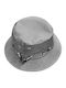 Summertiempo Fabric Men's Hat Bucket Style Gray