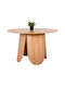 Denty Round Table Dining Room Wooden 74x74cm