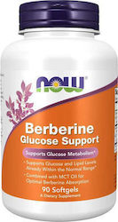 Now Foods Berberine Glucose Support Βερβερίδα 90 μαλακές κάψουλες