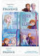 Disney Frozen 2 Σετ 24 Παιδικά Σημειωματάρια 96 Φύλλων με Λάστιχο