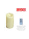 Marhome Christmas Battery Candle 15x7.5cm