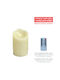 Marhome Decorative Lamp Wax Polish Ecru