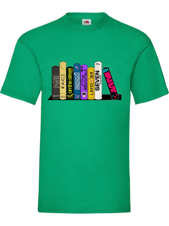 Fruit of the Loom Original T-shirt Green Cotton
