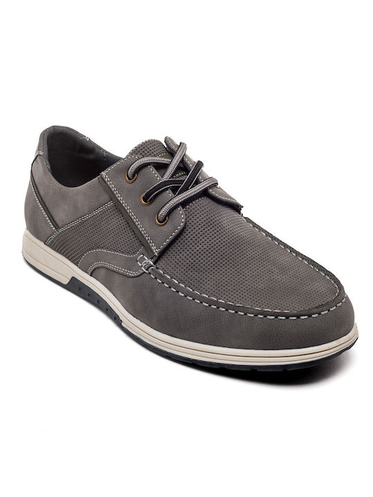 Antonio Donati Men's Boat Shoes Gray