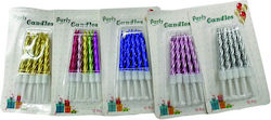 AGC Birthday Candle Happy Birthday 6pcs (Μiscellaneous colours) 10904052