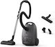 AEG Vacuum Cleaner 750W Bagged 3lt Gray