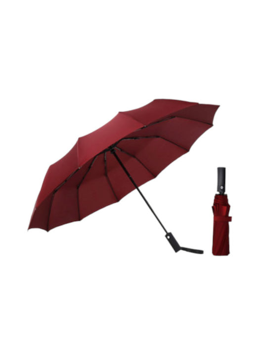 Automatic Umbrella Compact Red