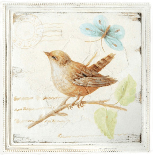 Πίνακας Ξύλινος 25x25 cm