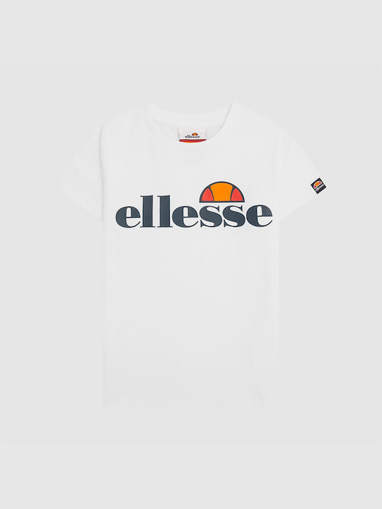 Ellesse Tricou pentru copii Alb Malia