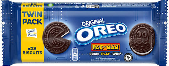 Oreo Biscuits Protein Vanilla With Filling Vanilla 1pcs 100gr